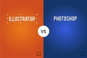 Sự khác nhau giữa illustrator và photoshop