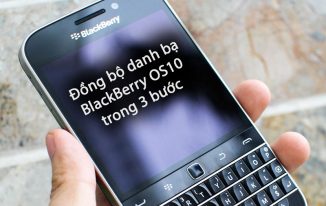 Dong Bo Danh Ba Blackberry Os10